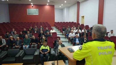 Malatya’da ticari taksi sürücülerine yönelik bilgilendirme toplantısı düzenlendi. Malatya’da, İl