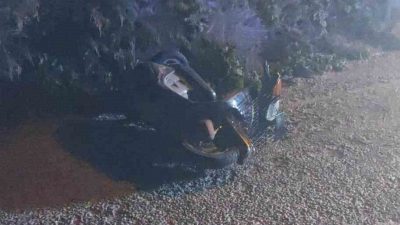 Antalya’nın Manavgat ilçesinde 11 yaşındaki çocuğun kullandığı motosiklet seyir halindeyken