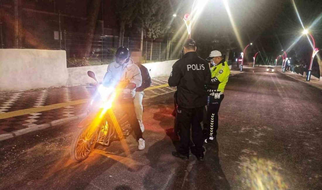 Manisa İl Emniyet Müdürlüğü ekipleri tarafından il genelinde yapılan huzur,