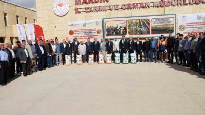 Mardin’de, Tarım Arazilerinin Kullanımının Etkinleştirilmesi (TAKE) Projesi kapsamında çiftçilere 96