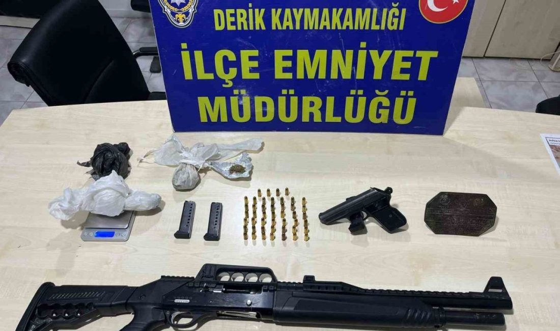 Mardin’in Derik ilçesinde düzenlenen uyuşturucu operasyonunda 2 şüpheli gözaltına alındı.