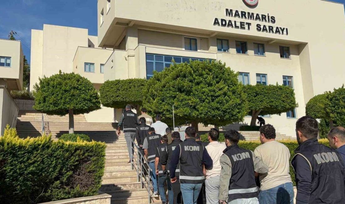 Muğla’nın Marmaris ilçesinde düzensiz göç ile mücadele faaliyetleri devam ederken