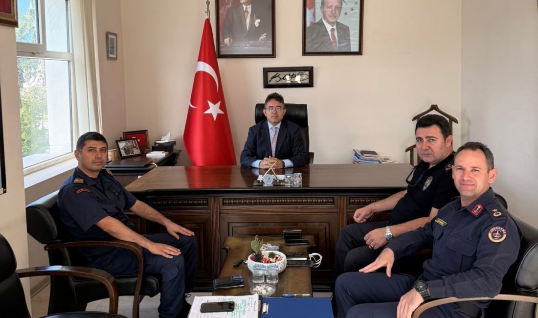 Muğla’nın Marmaris ilçesi Kaymakamı Nurullah Kaya başkanlığında, ilçe genelinde asayiş