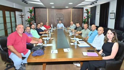 MATSO Başkanı Seydi Tahsin Güngör başkanlığında, zeytinyağı fabrikası işletmeciliği yapan