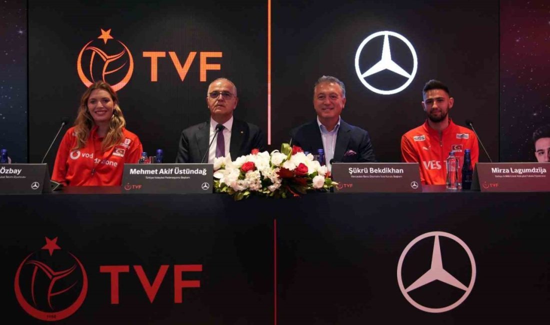 Türkiye Voleybol Federasyonu (TVF) ile Mercedes-Benz arasındaki milli takımlar ana