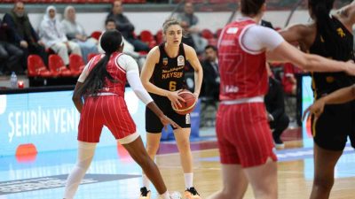 Halkbank Kadınlar Basketbol Süper Ligi’nin 2. haftasında Melikgazi Kayseri Basketbol
