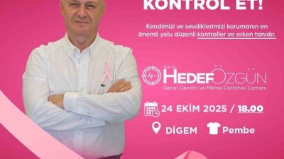 1-31 Ekim Meme Kanseri Farkındalık Ayı kapsamında, Didim Belediyesi tarafından