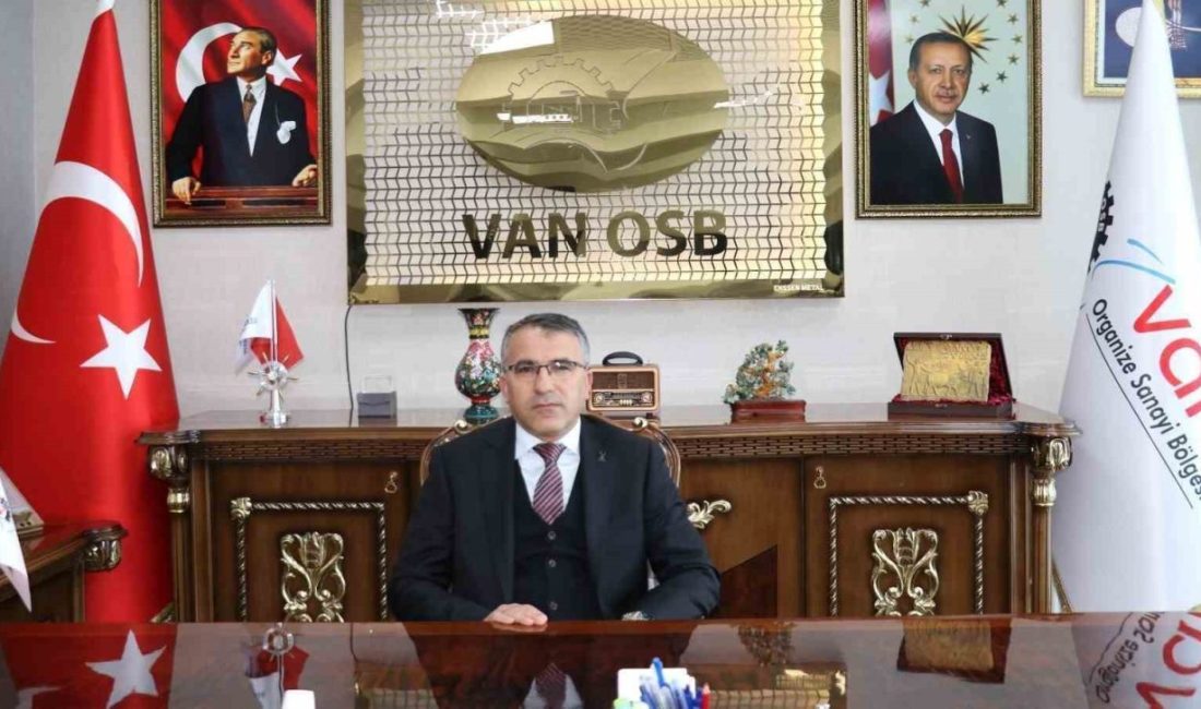 Van Organize Sanayi Bölgesi (OSB) Yönetim Kurulu Başkanı Memet Aslan,