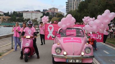Memorial Sağlık Grubu tarafından meme kanseri farkındalık ayı kapsamında düzenlenen