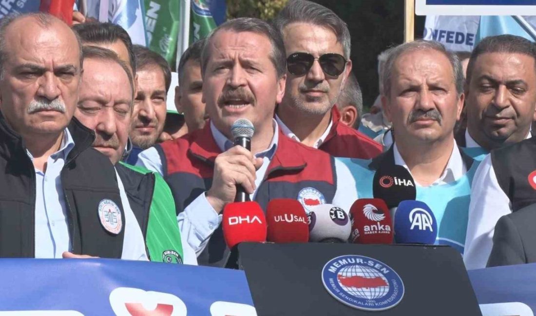 Memur Sendikaları Konfederasyonu (Memur-Sen) Genel Başkanı Ali Yalçın, memur maaşlarının