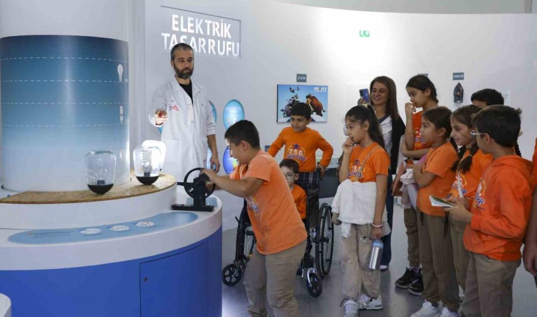 Mersin Büyükşehir Belediyesi tarafından çocukları erken yaşta iklim ve çevre