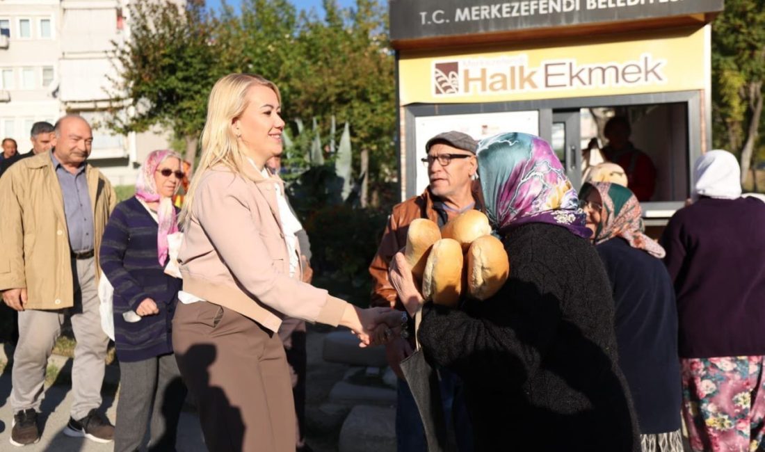 Merkezefendi Halk Ekmek Fabrikası’nda üretim tekrar başladı ve ekmekler, Halk