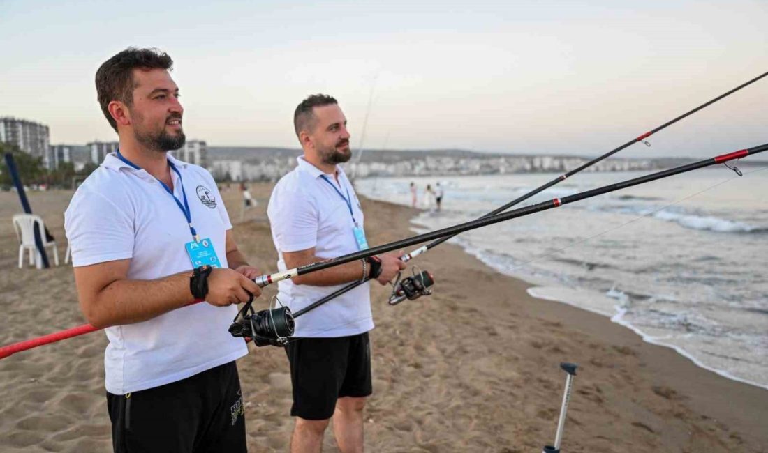 8. Uluslararası Altın Kanca Surfcasting Turnuvası, 140 sporcunun katılımıyla Mersin’in
