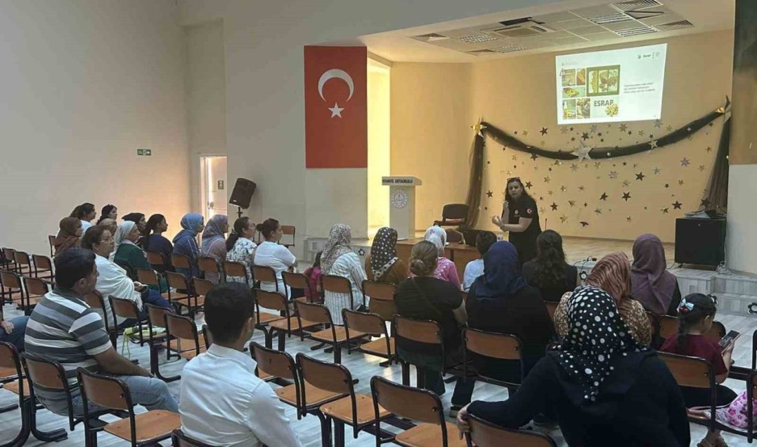 Mersin’de annelere madde bağımlılığıyla mücadele eğitimi Mersin polisi tarafından madde bağımlılığıyla mücadele çerçevesinde annelere bilgilendirme yapıldı.