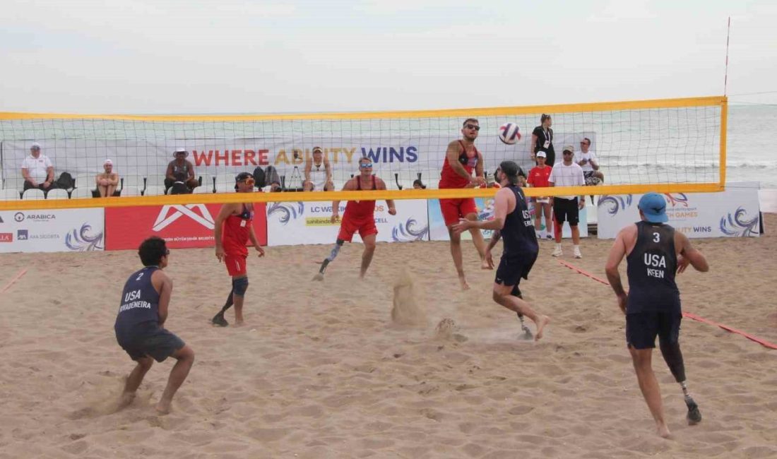 Mersin’in ev sahipliğinde düzenlenen Dünya Bedensel Engelliler Plaj Oyunları’nda ilk