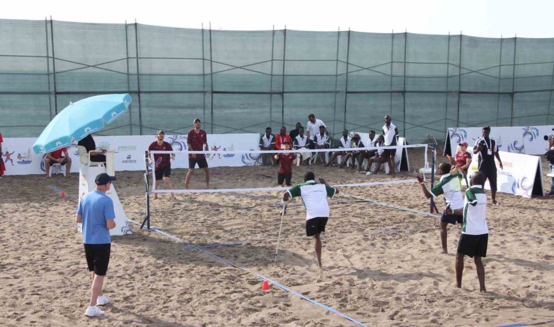 Dünyada ilk kez düzenlenen Dünya Bedensel Engelliler Plaj Oyunları, Mersin’de