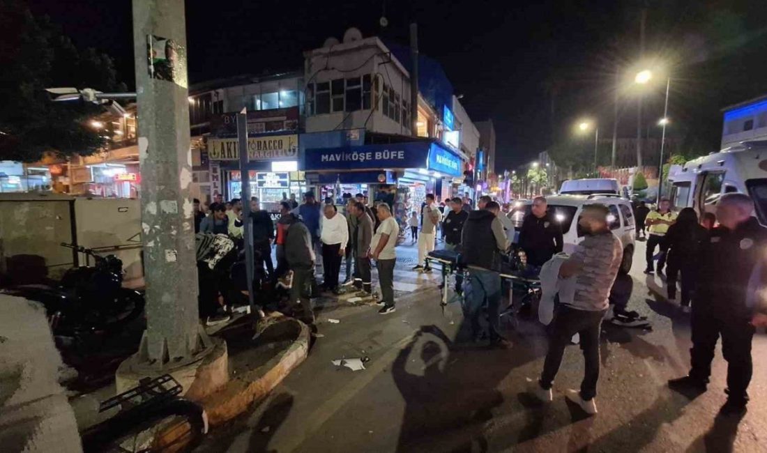 Mersin’de trafik kazası:2 yaralı Mersin’in Tarsus ilçesinde hafif ticari araç ile motosikletin çarpıştığı kazada
