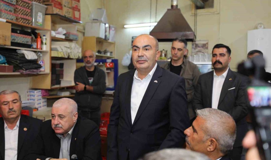 Milliyetçi Hareket Partisi (MHP) Gaziantep İl Başkanlığı, vatandaşla doğrudan temas