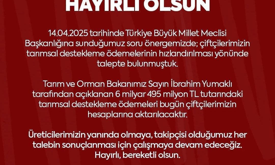 Milliyetçi Hareket Partisi (MHP) Kayseri Milletvekili Baki Ersoy; sosyal medya