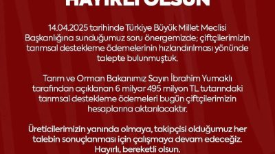 Milliyetçi Hareket Partisi (MHP) Kayseri Milletvekili Baki Ersoy; sosyal medya