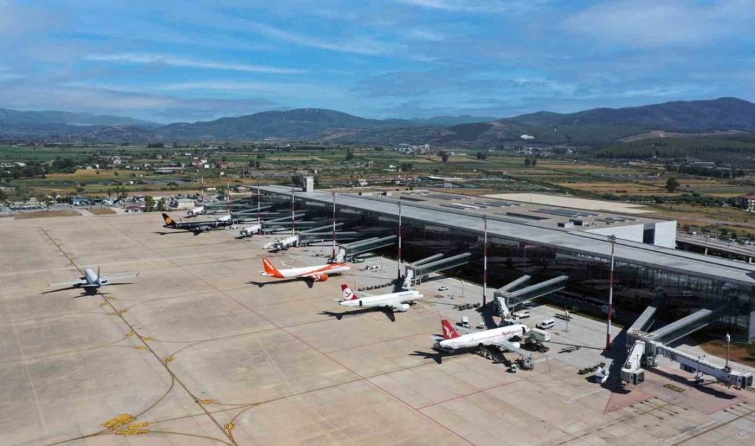 Devlet Hava Meydanları İşletmesinden yapılan açıklamada, Milas-Bodrum havalimanı 2025 yılının