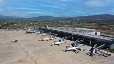 Devlet Hava Meydanları İşletmesinden yapılan açıklamada, Milas-Bodrum havalimanı 2025 yılının