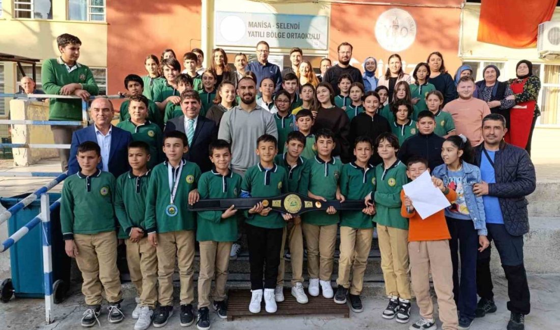 Dünya Şampiyonu Minder Yağlı Milli Güreşçi Feyzullah Aktürk Selendi’de Yatılı