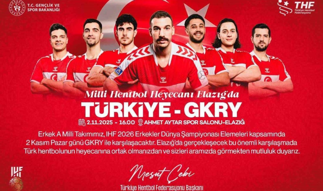 A Milli Hentbol Takımı IHF 2026 Erkekler Dünya Şampiyonası Elemeleri