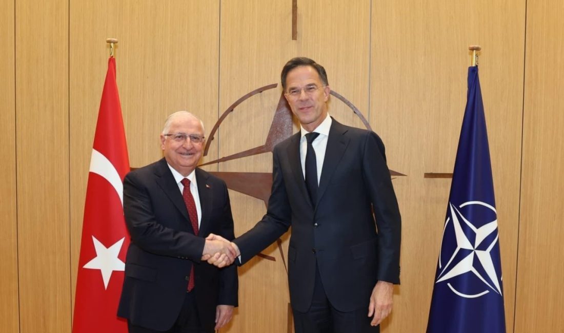 Milli Savunma Bakanı Güler, NATO Genel Sekreteri Rutte ile görüştü Milli Savunma Bakanı Yaşar Güler, NATO Genel Sekreteri Mark Rutte