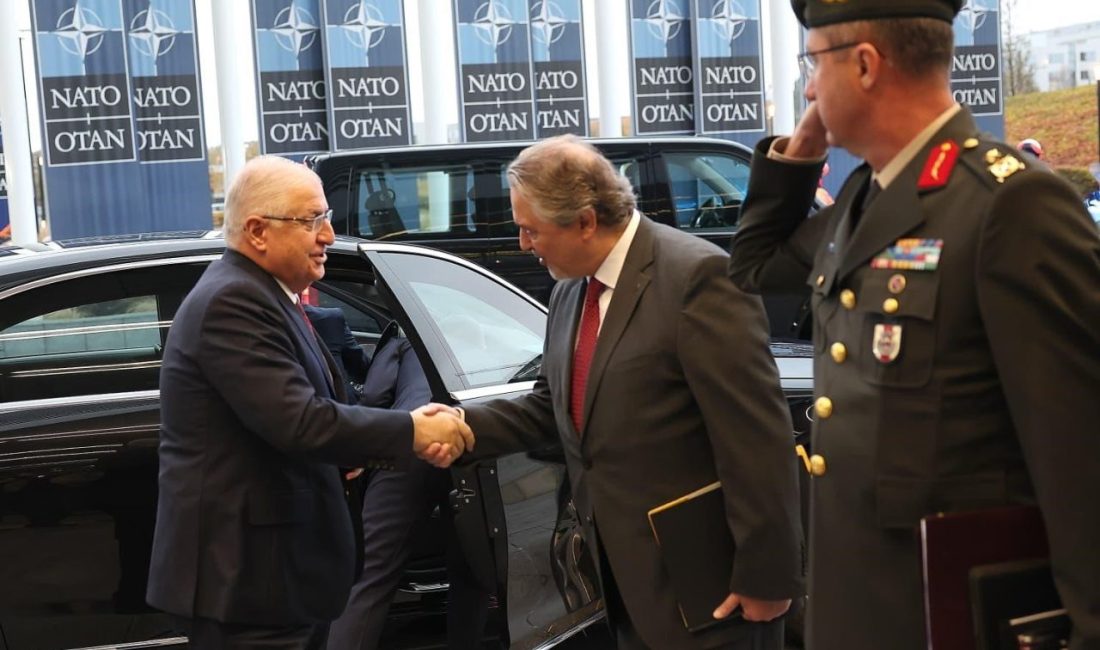 Milli Savunma Bakanı Yaşar Güler, Brüksel’de NATO Savunma Bakanları Toplantısı’nın