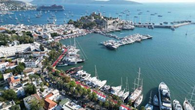 Muğla’nın Bodrum ilçesinde kapılarını açan, Bodrum Boat Show 5 metrelik