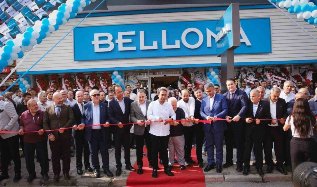Mobilya sektörünün lideri Bellona, yeni mağazasını Payas’da açtı Konforu, estetiği ve fonksiyonelliği bir araya getiren Bellona, yaşam alanlarını