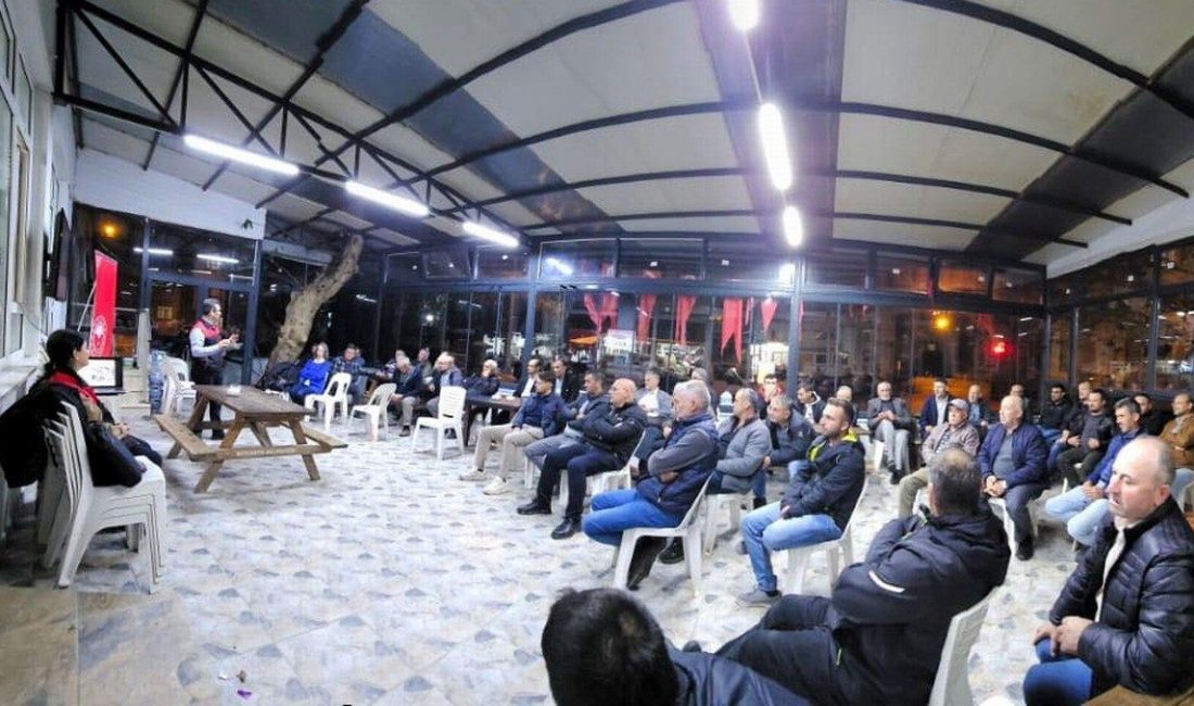 Mudanya’nın Kaymakoba Mahallesinde gerçekleşen zeytin ve incir üretiminde doğru tarım