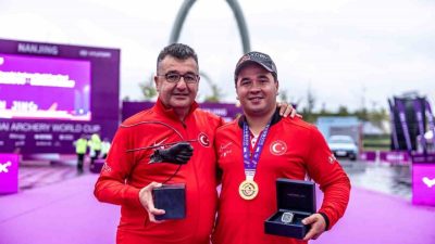 Muğla Büyükşehir Belediyesi’nin Milli okçusu Emircan Haney, Çin’de düzenlenen Dünya