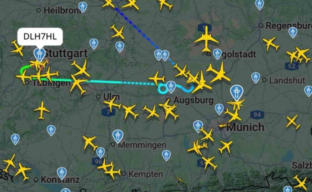 Almanya’daki Münih Havalimanı bu akşam yeniden dron tespit edilmesi nedeniyle