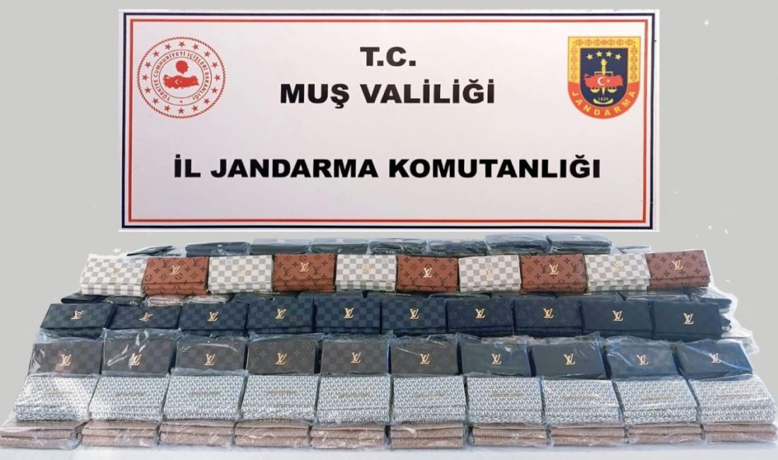 Muş’ta jandarma ekipleri tarafından gerçekleştirilen operasyonda piyasa değeri yaklaşık 1