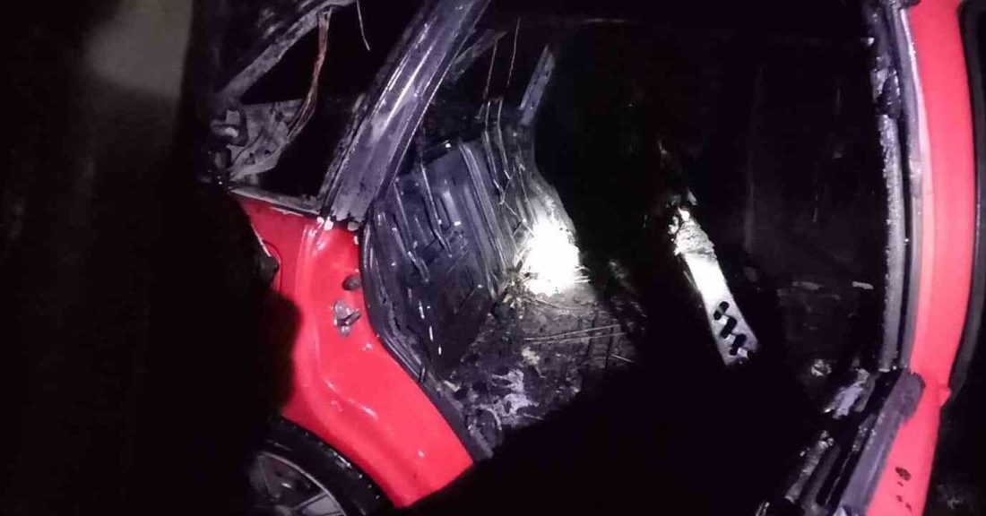 Muş’un Yarpuzlu köyü mevkiinde seyir halinde olan bir otomobilde henüz