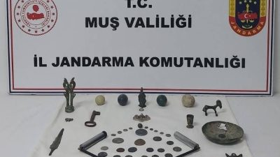 Muş’ta Roma ve Urartu dönemlerine ait olduğu değerlendirilen çok sayıda