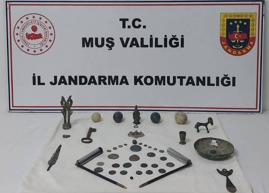 Muş’ta Roma ve Urartu dönemlerine ait olduğu değerlendirilen çok sayıda
