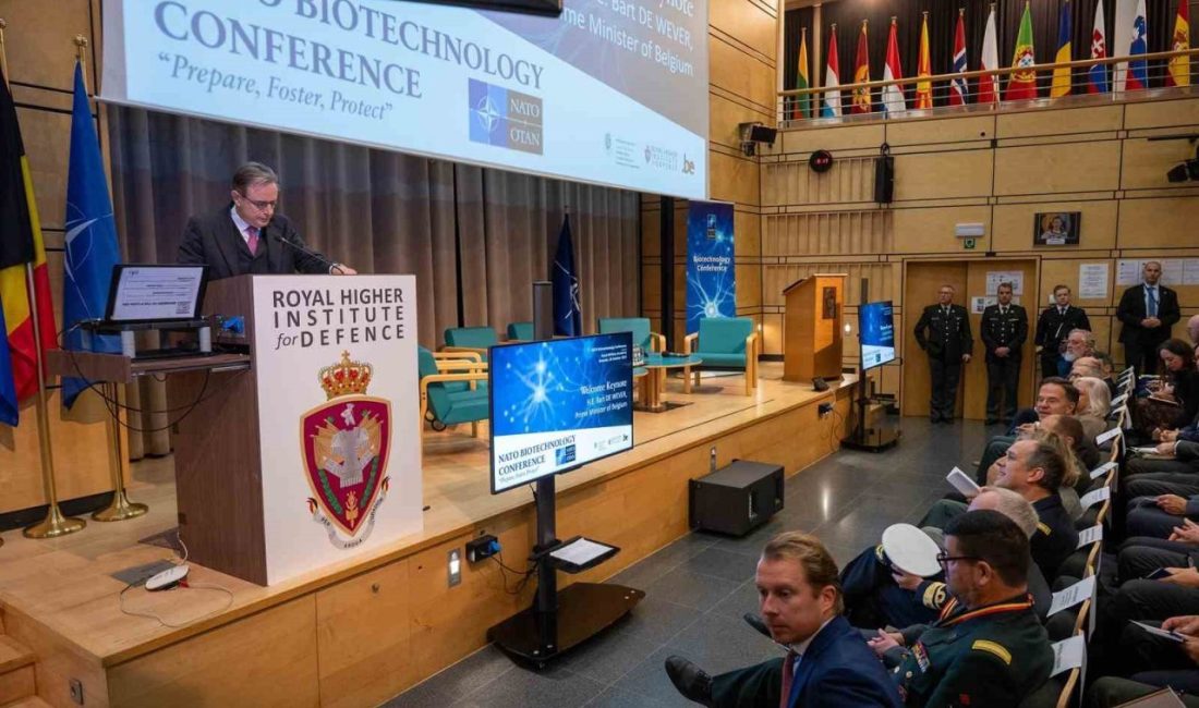 NATO, Belçika’da ilk biyoteknoloji konferansını gerçekleştirdi. NATO Genel Sekreteri Mark