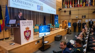 NATO, Belçika’da ilk biyoteknoloji konferansını gerçekleştirdi. NATO Genel Sekreteri Mark