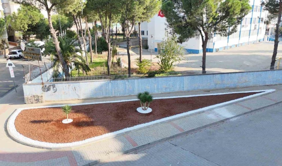 Nazilli Belediyesi Park ve Bahçeler Müdürlüğü ekipleri, Cumhuriyet Mahallesi 187