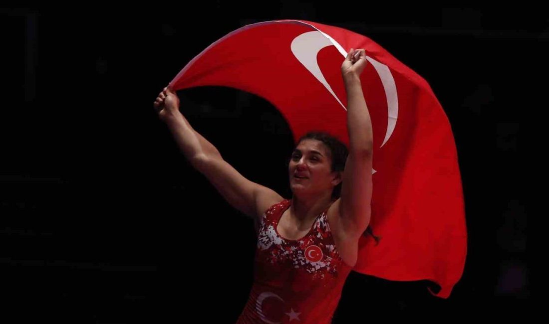 U23 Dünya Güreş Şampiyonası kadınlar 68 kiloda Nesrin Baş, finalde