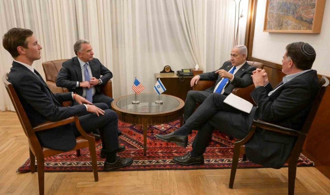 Netanyahu, Trump’ın Orta Doğu Özel Temsilcisi Witkoff ve damadı Kushner ile bir araya geldi İsrail Başbakanı Binyamin Netanyahu, Hamas ile ateşkesin oylanacağı kabine toplantısı