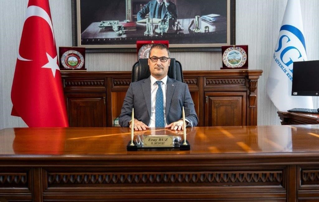 Niğde Sosyal Güvenlik Kurumu İl Müdürü Eray Buz, kayıt dışı