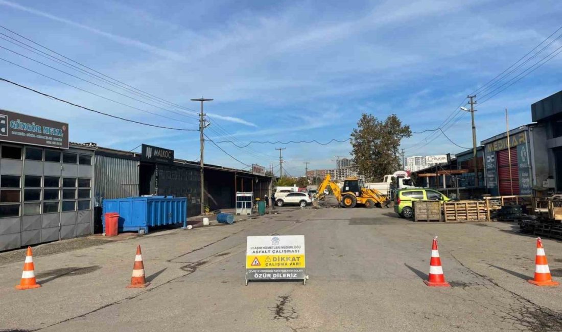 Nilüfer Belediyesi, Beşevler Sanayi Sitesi’nde başlattığı kapsamlı düzenleme çalışmaları çerçevesinde,