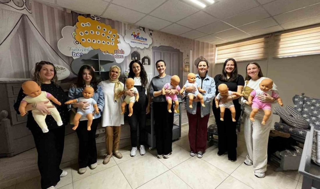 Eskişehir’de 1-7 Ekim tarihlerinde olan ’Normal Doğum Haftası’ kapsamında anne