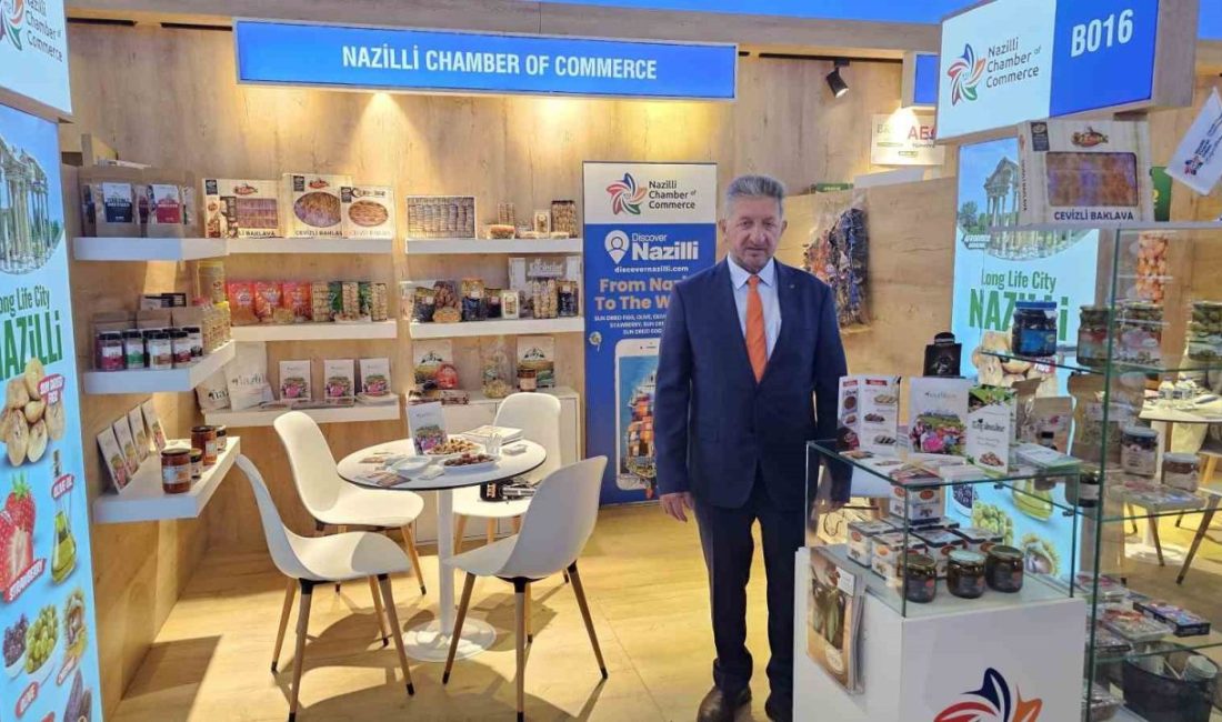 NTO, Almanya’daki fuara Türkiye’den katılan tek Oda oldu Nazilli Ticaret Odası Anuga Gıda Fuarı’nda Türkiye’den iştirak eden tek