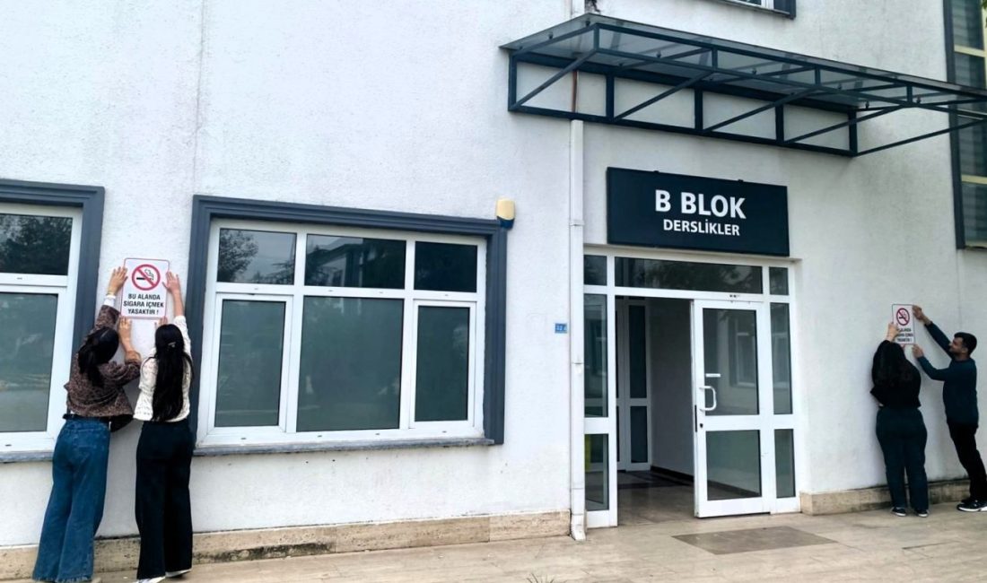 SUBÜ Sağlıklı Yaşam ve Bağımlılıkla Mücadele Öğrenci Topluluğu tarafından düzenlenen