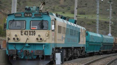 Omsan Logistics, onarım çalışmalarının ardından yeniden hizmete açılan Malatya-Gölbaşı-Narlı-Nurdağı demiryolu